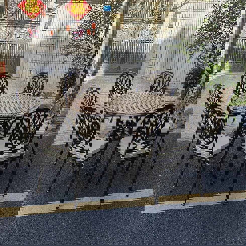 Изображение товара Садовая мебель для обеда Xiatuyou ALU-9316T/9002C из алюминия