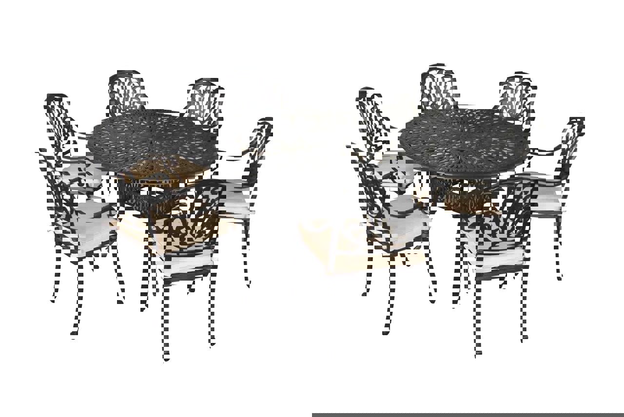 Изображение товара Набор садовой мебели для обеда XIATUYOU RDT-054.1/RCC-054 из алюминия 6 персон