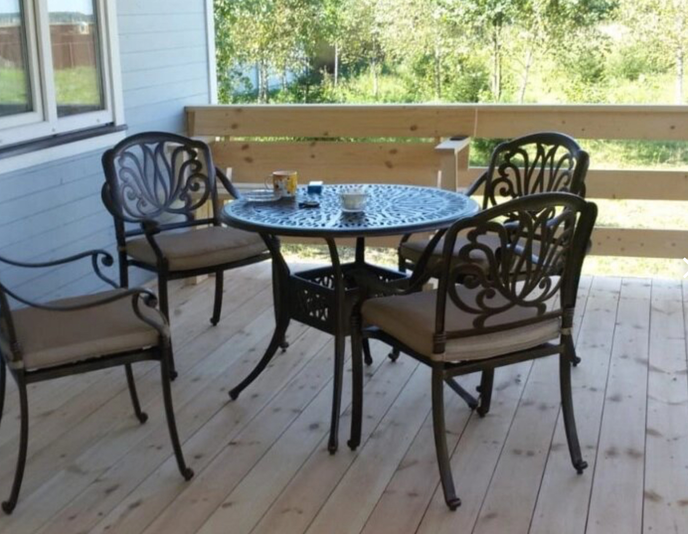 Изображение товара Садовая мебель Xiatuyou RDT-054.10/RCC-054 для обеда из алюминия