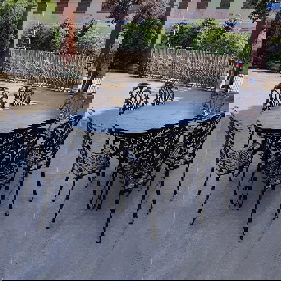 Изображение товара Садовая мебель Xiatuyou ALU-9560T/9002С из алюминия на 7 мест