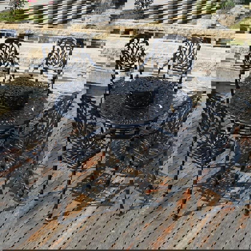 Изображение товара Садовая мебель Xiayi ALU-9002TB/9002С с столом-барбекю и креслами