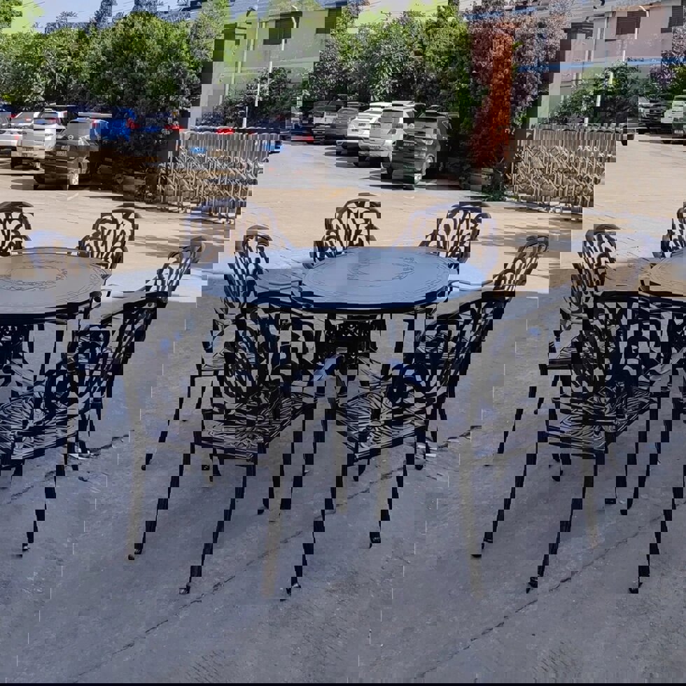 Изображение товара Садовая мебель для обеда Xiatuyou ALU-9561T/9002C6 алюминий