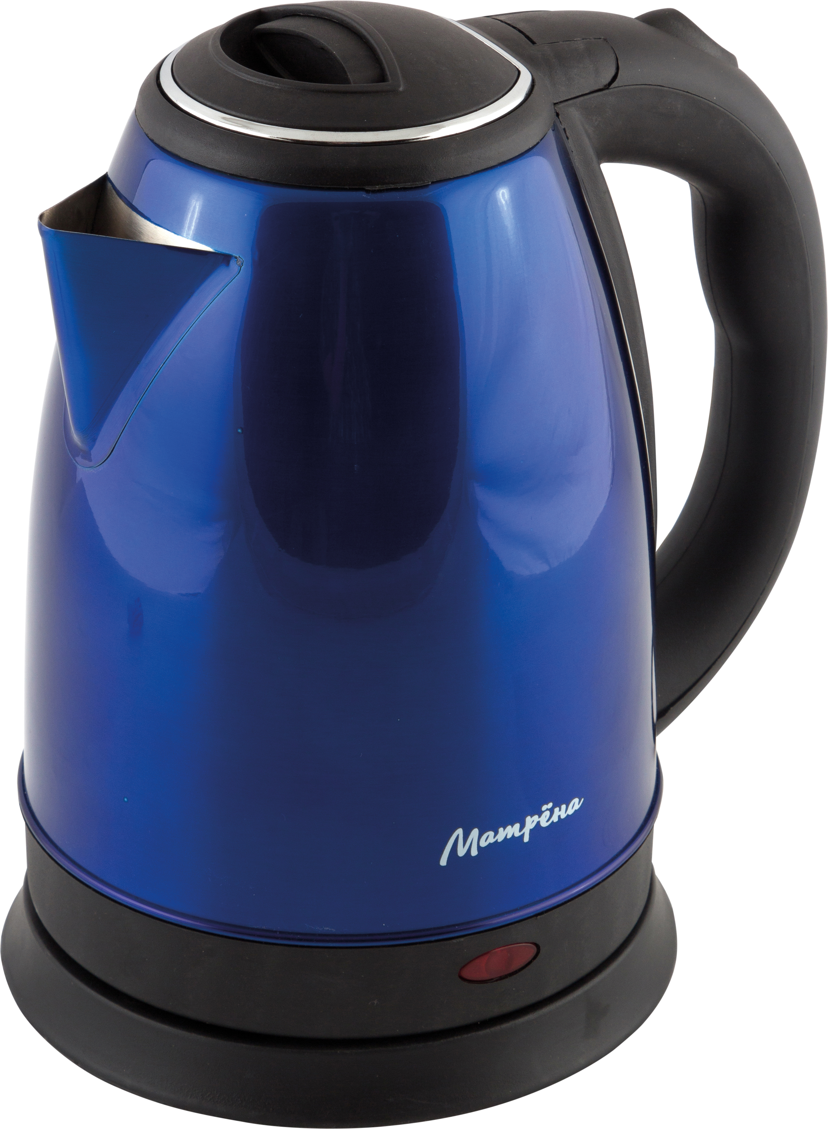 Изображение товара Электрический чайник Матрёна MA-002 1.8 Л из нержавеющей стали синий