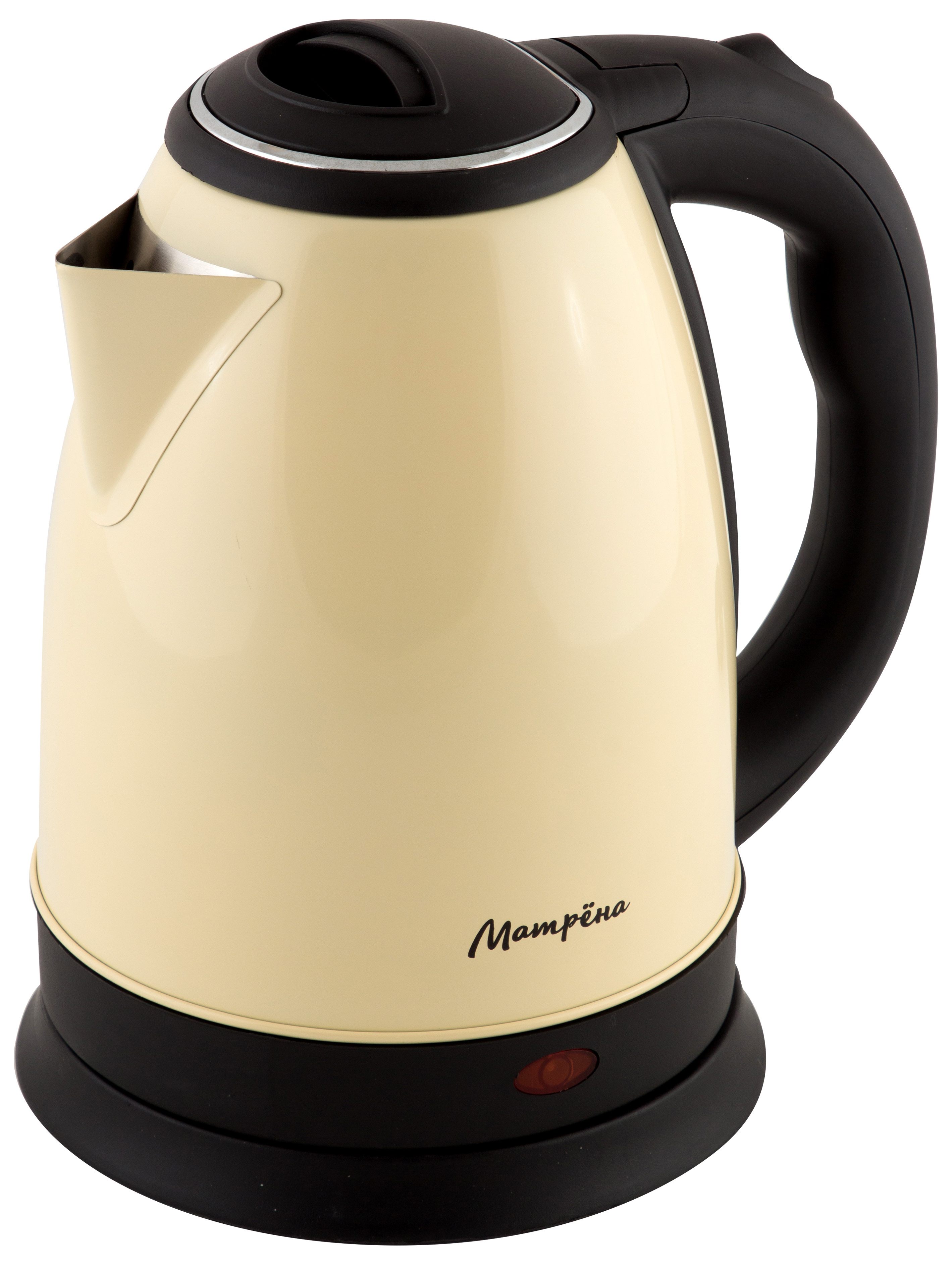 Изображение товара Электрический чайник Матрена MA-002 1.8 л сталь бежевый быстро вскипятит воду