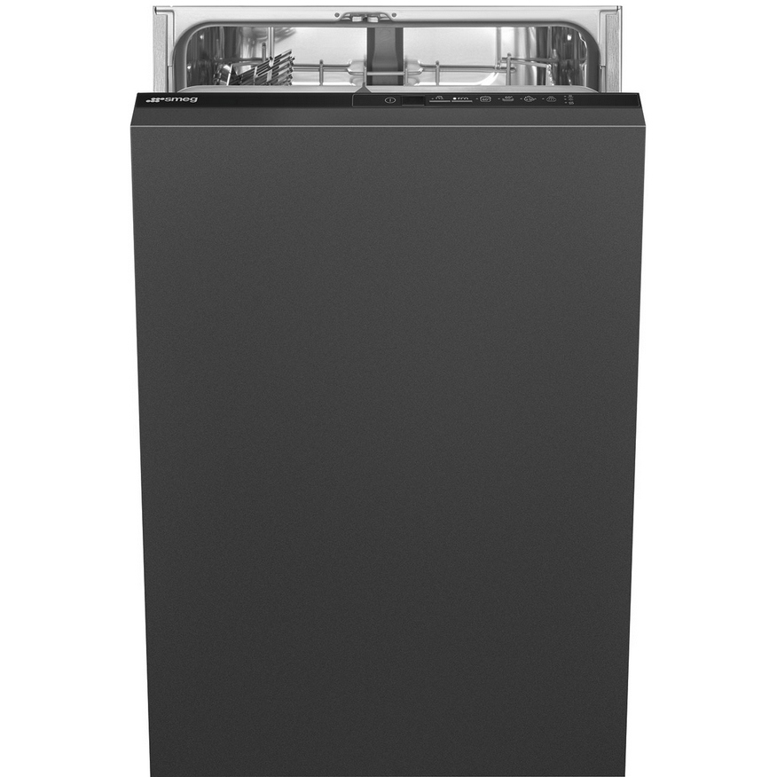 Изображение товара Встраиваемая посудомоечная машина Smeg ST4512IN 44.6 см 5 программ цвет черный