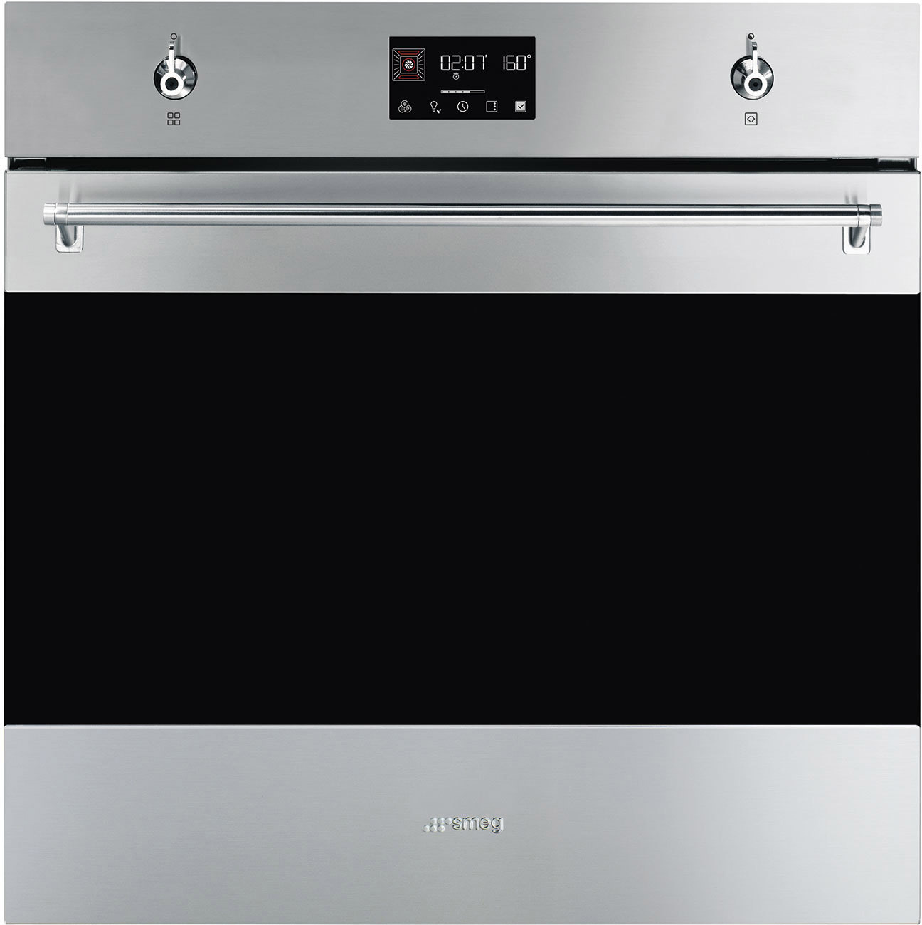 Изображение товара Электрический духовой шкаф Smeg SOP6302TX 59.7x59.2x54.8 см цвет серебристый