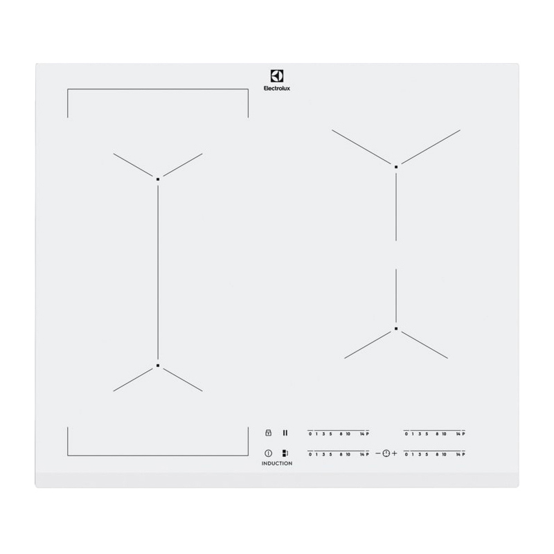 Изображение товара Индукционная варочная панель Electrolux EIV63440BW 59 см 4 конфорки цвет серый