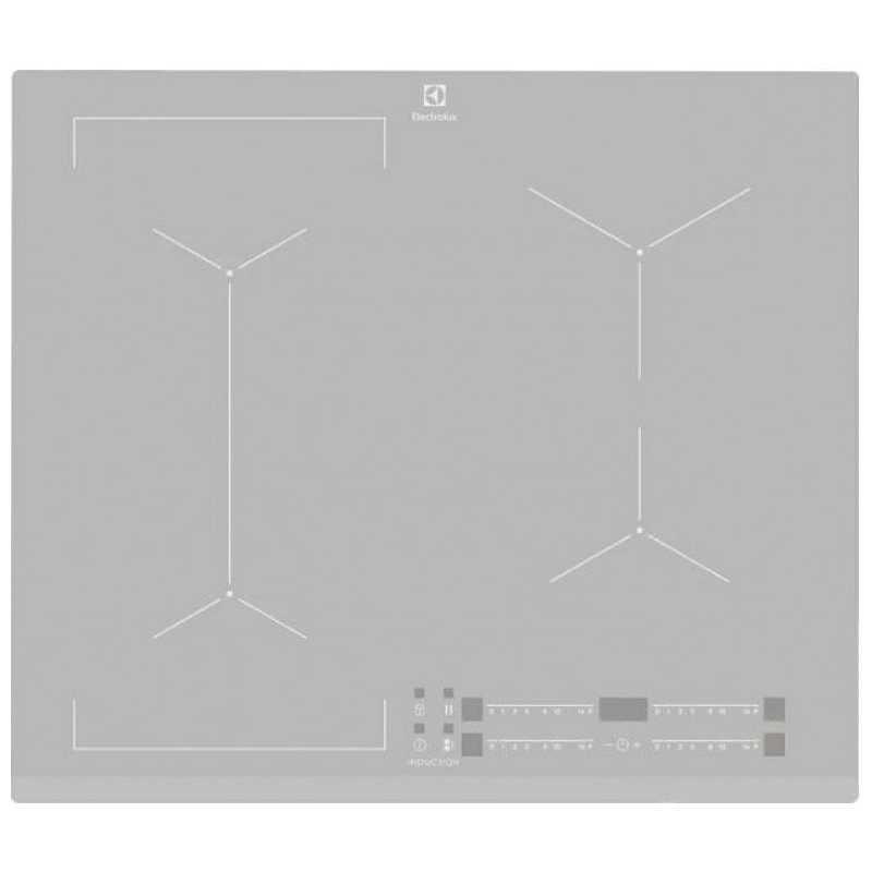 Изображение товара Электрическая варочная панель Electrolux EIV63440BS 59 см 4 конфорки цвет белый
