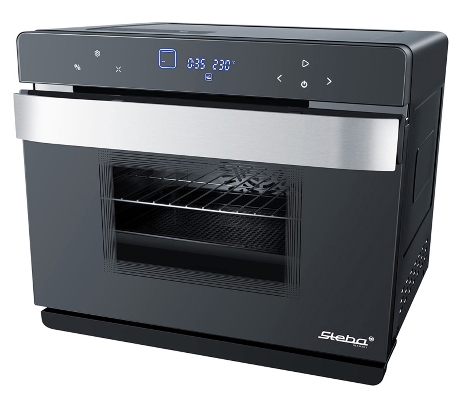Изображение товара Электропечь Steba 127492 2400 Вт с программами таймер и конвекцией черный