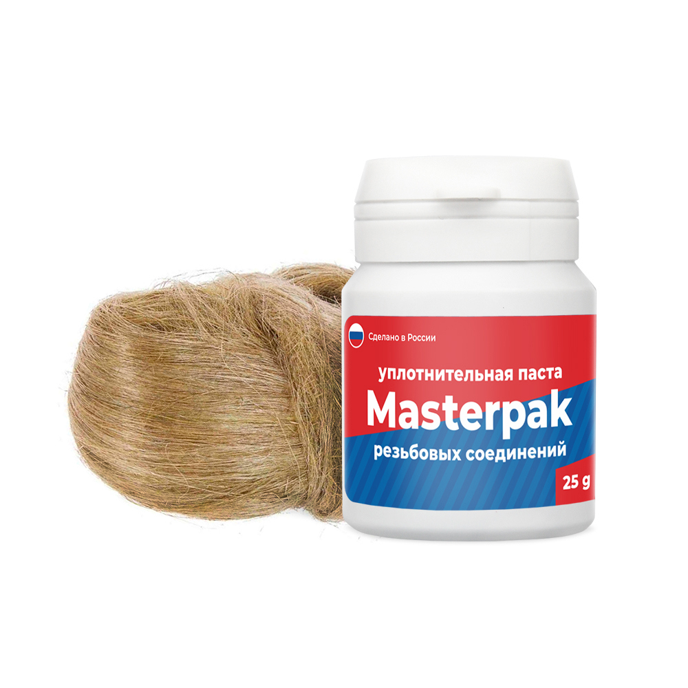 Изображение товара Паста уплотнительная Masterpak для воды 25 г со льном