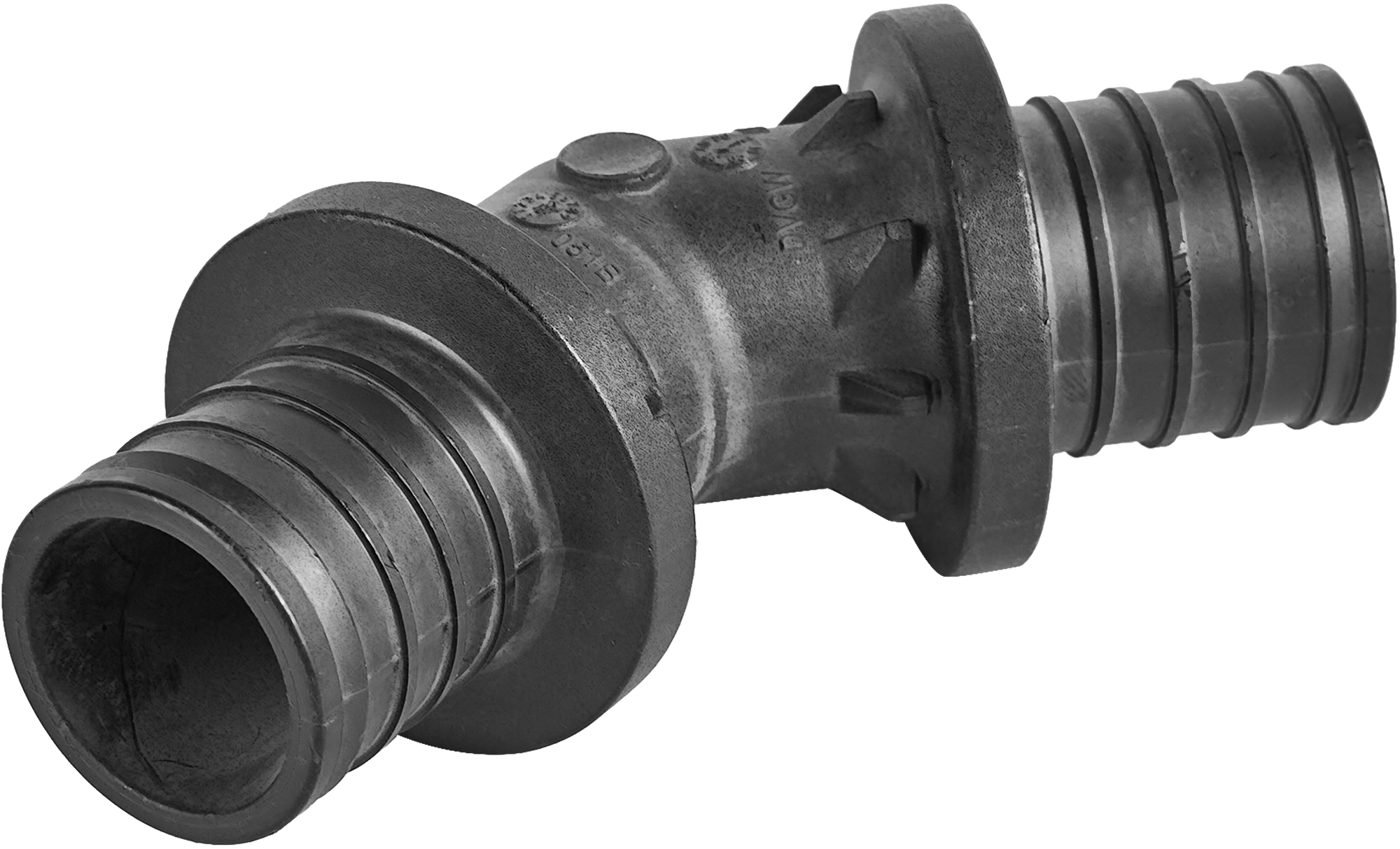 Изображение товара Угол 45° Rehau 40x40 мм поливинилиденфторид 160055