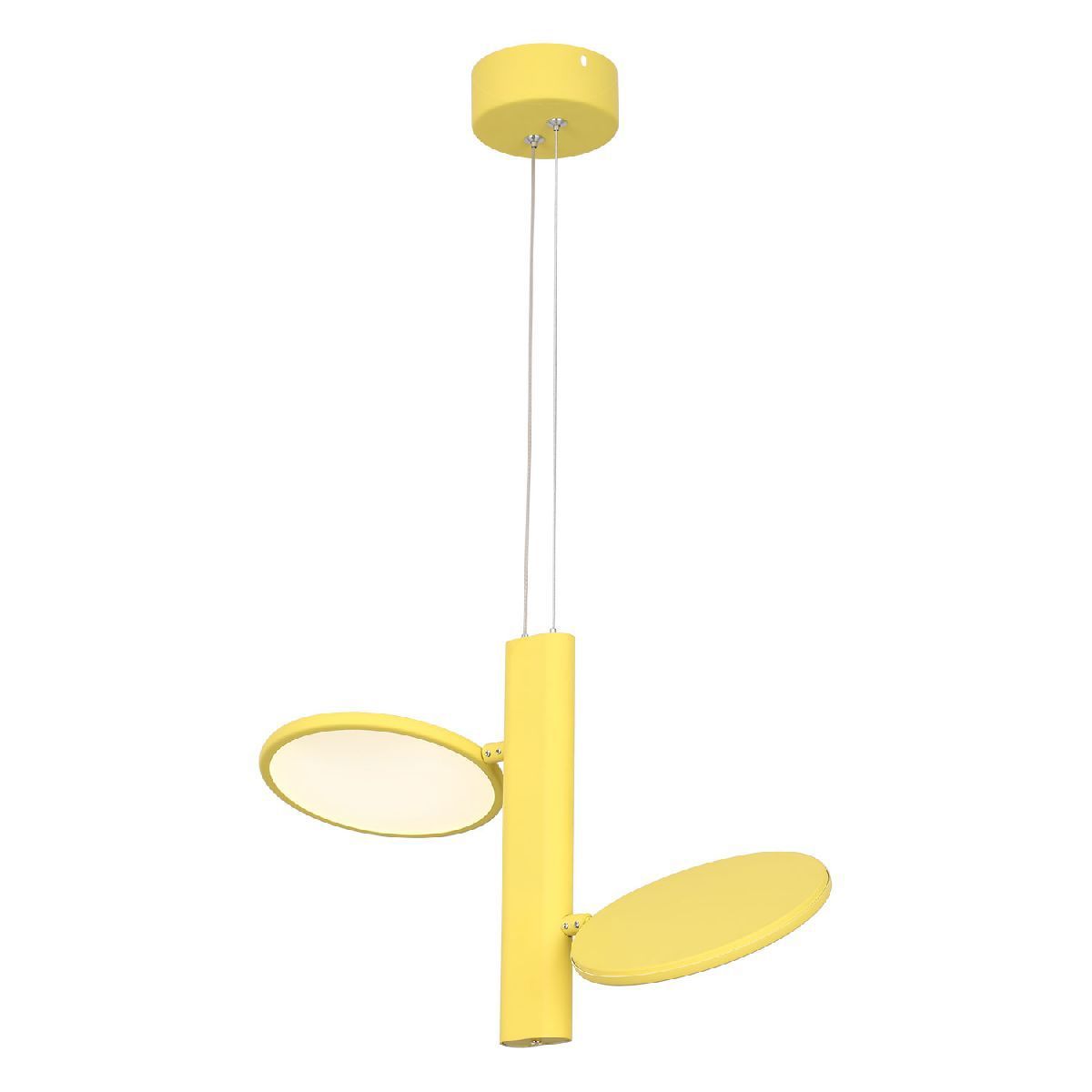 Изображение товара Светильник подвесной светодиодный Lussole Aberdeen lsp-7086 1 м² нейтральный белый свет цвет жёлтый/золотой