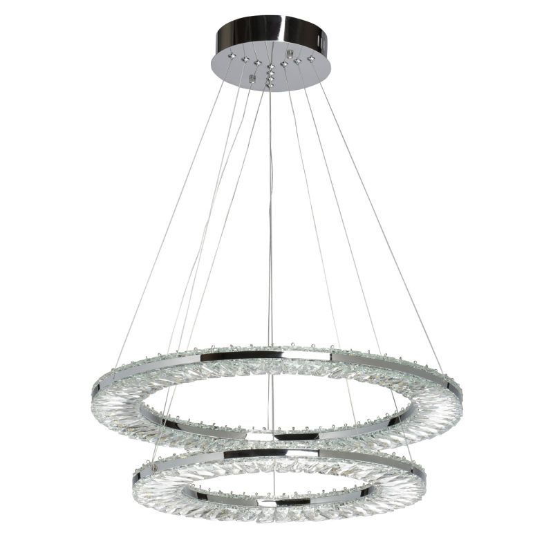Изображение товара Подвесная люстра MW-Light 498016202 современный стиль хрусталь металл IP20