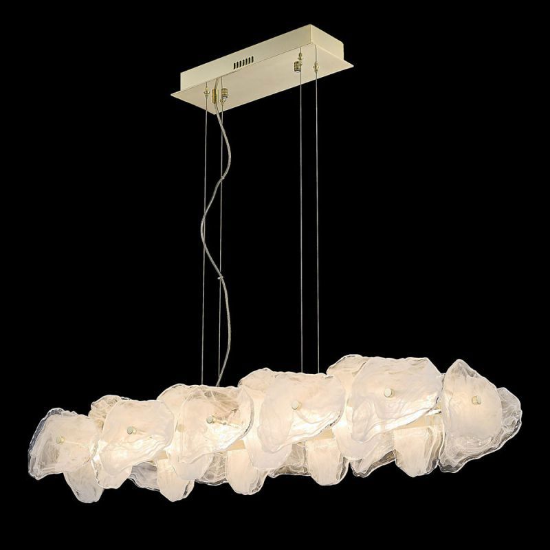 Изображение товара Люстра подвесная светодиодная Wertmark Nicola 47 м² IP20 современный дизайн золото