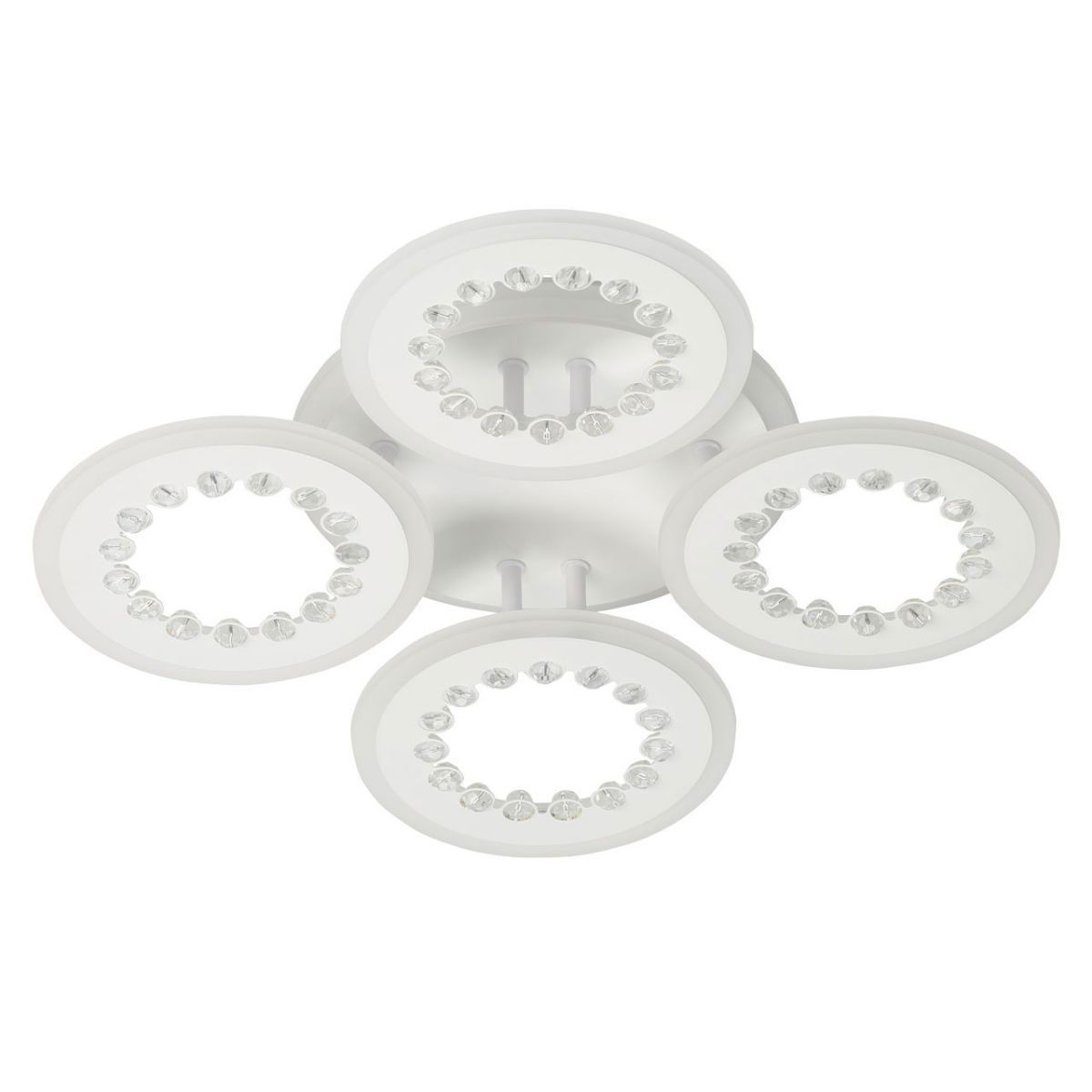 Изображение товара Люстра потолочная светодиодная City Мадлен с RGB управлением и декором бусинами