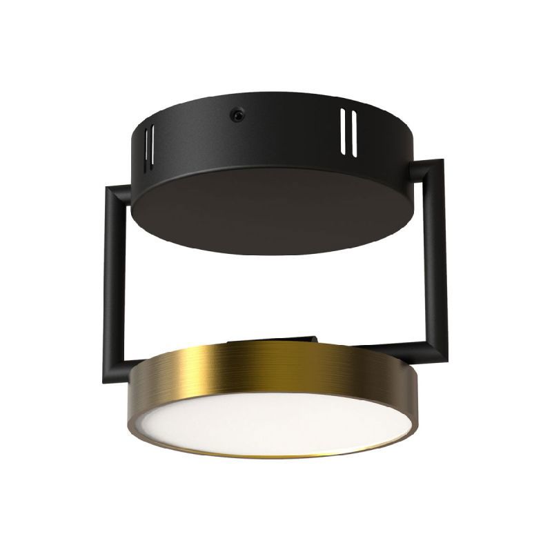 Изображение товара Светильник потолочный светодиодный De Markt Гэлэкси 632017501 1 м² теплый белый черный