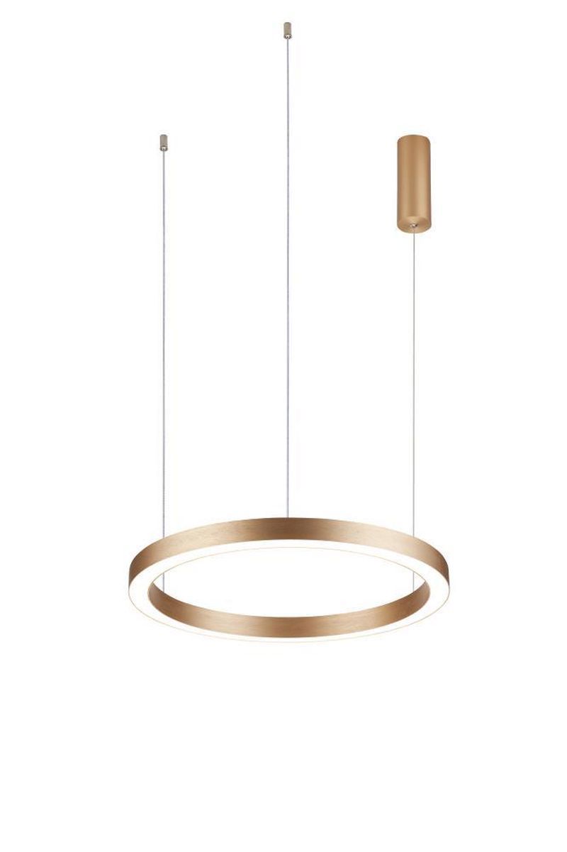 Изображение товара Светильник подвесной светодиодный Milosh tendence Milosh tendence 0685cla-100gd 30 м² теплый белый (желтый) свет цвет жёлтый/золотой