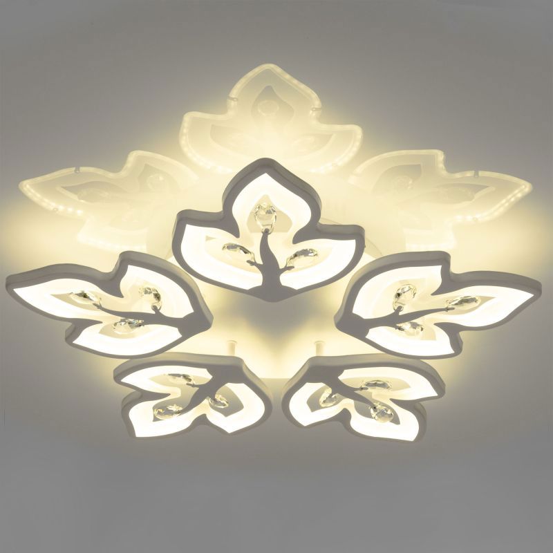 Изображение товара Люстра потолочная светодиодная Ritter Albero 52095 9 современный дизайн белый