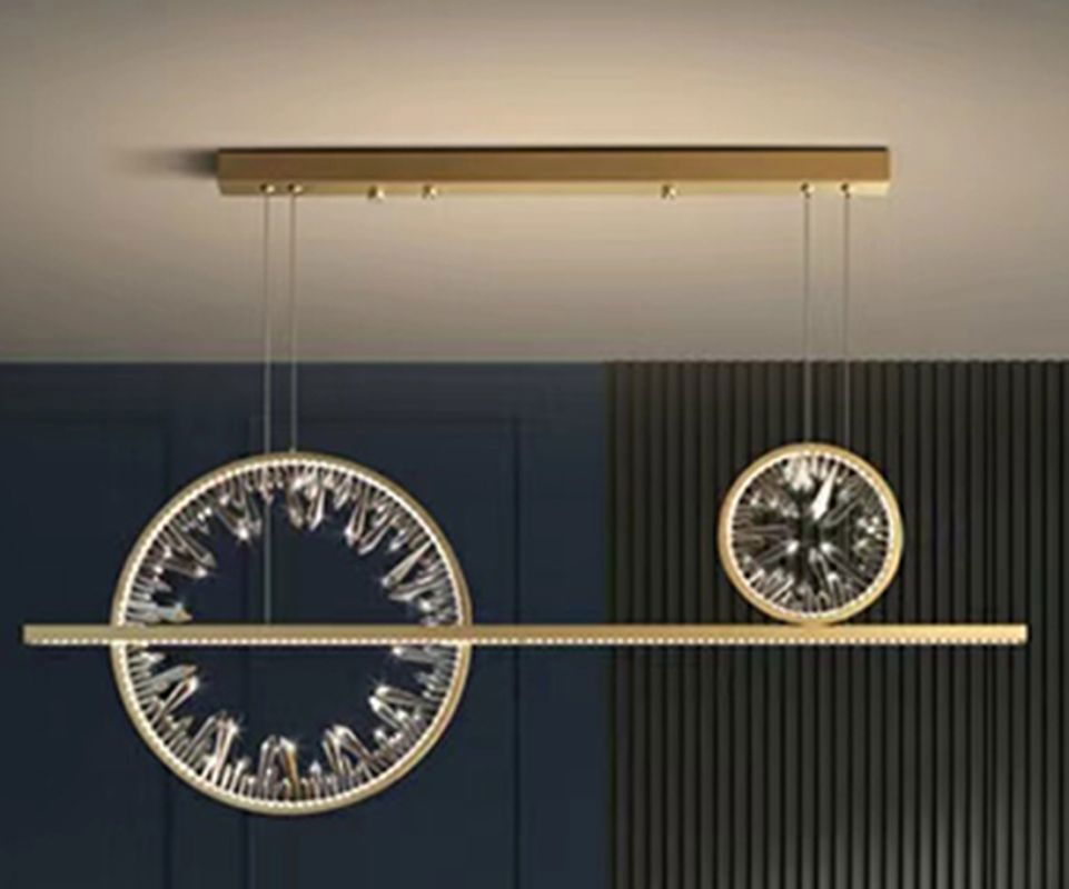 Изображение товара Подвесная светодиодная люстра Kink light Рами 07668-2+1.36 теплый белый стиль хай-тек дизайн