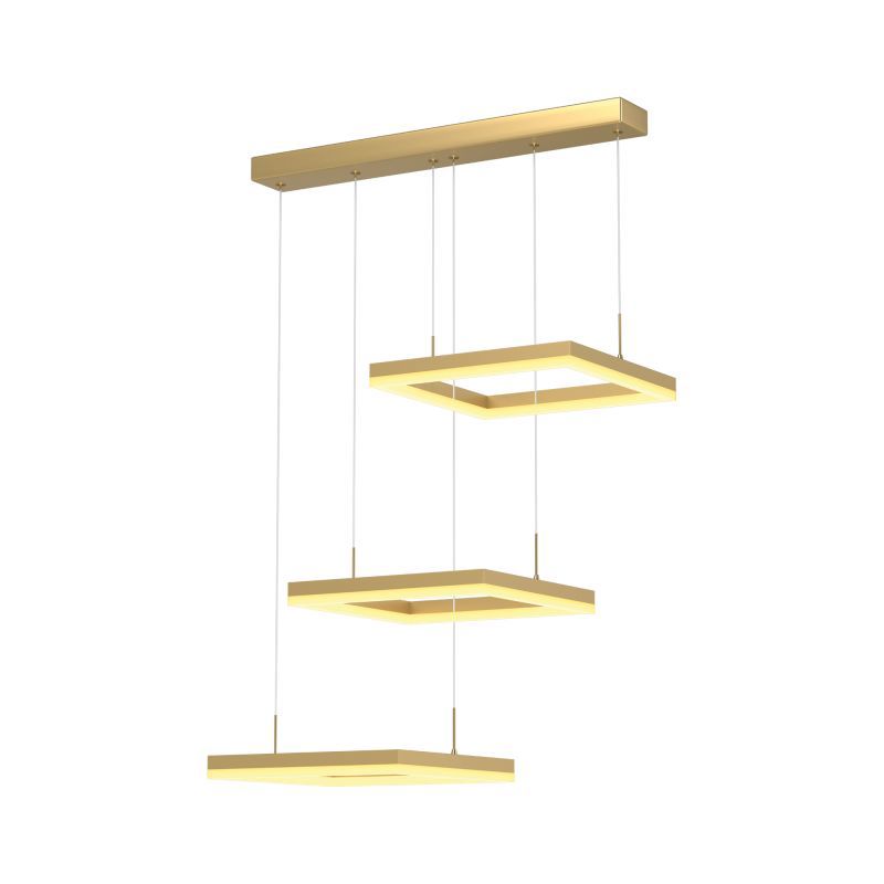 Изображение товара Люстра подвесная Ritter Rivo 52089 8 с регулируемым белым светом и золотым дизайном