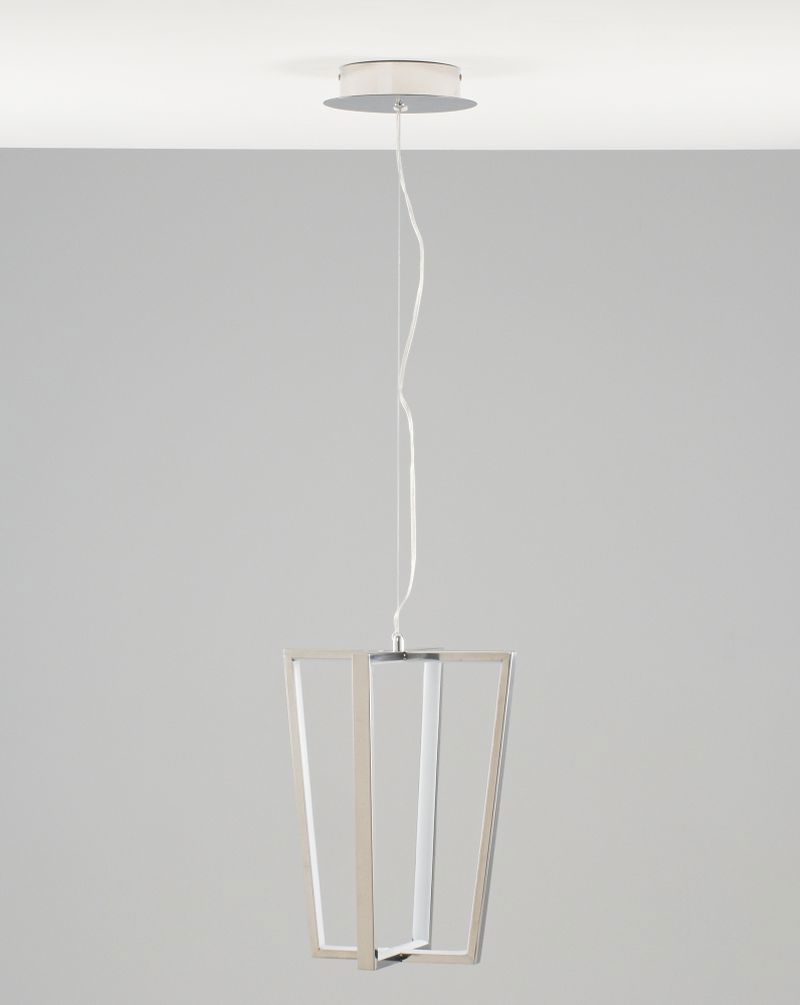 Изображение товара Светильник подвесной MODERLI V10352-pl 20 м² нейтральный белый дизайн хром