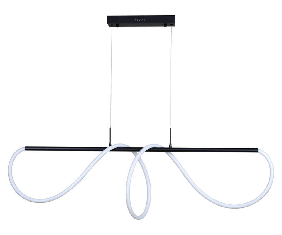 Изображение товара Подвесной светодиодный светильник Kink Light 08041.19 4000K для 15 м² черный