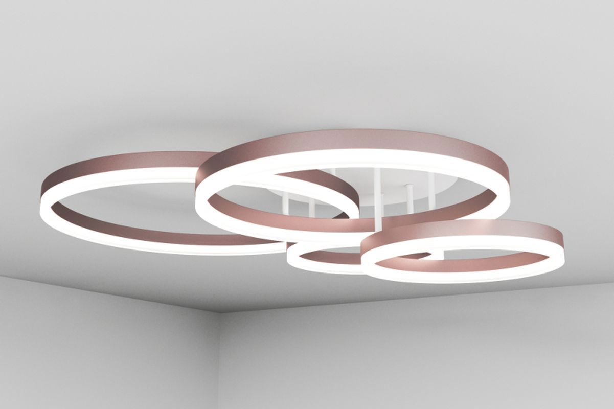 Изображение товара Люстра потолочная светодиодная Ritter Ritter eclipse 52084 3 31 м² регулируемый белый свет цвет белый