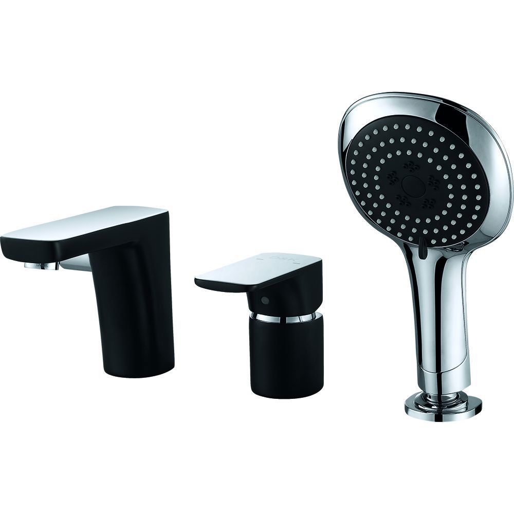 Изображение товара Смеситель для ванны D&K DA1434915 хром с керамическим картриджом и стационарным изливом Изображение товара Смеситель для ванны D&K DA1434915 хром с керамическим картриджом и стационарным изливом