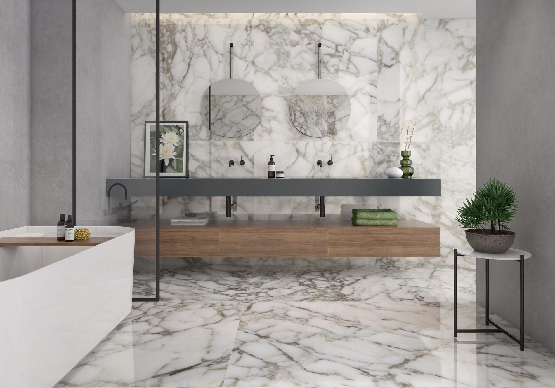 Изображение товара Керамогранит Pamesa ceramica Arabescato 23-000413 60x120см 1.44 м² цвет белый, цена за упаковку