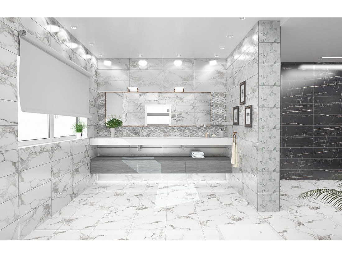 Изображение товара Настенная плитка Kerlife Bianco 46 24.2x70 см белая