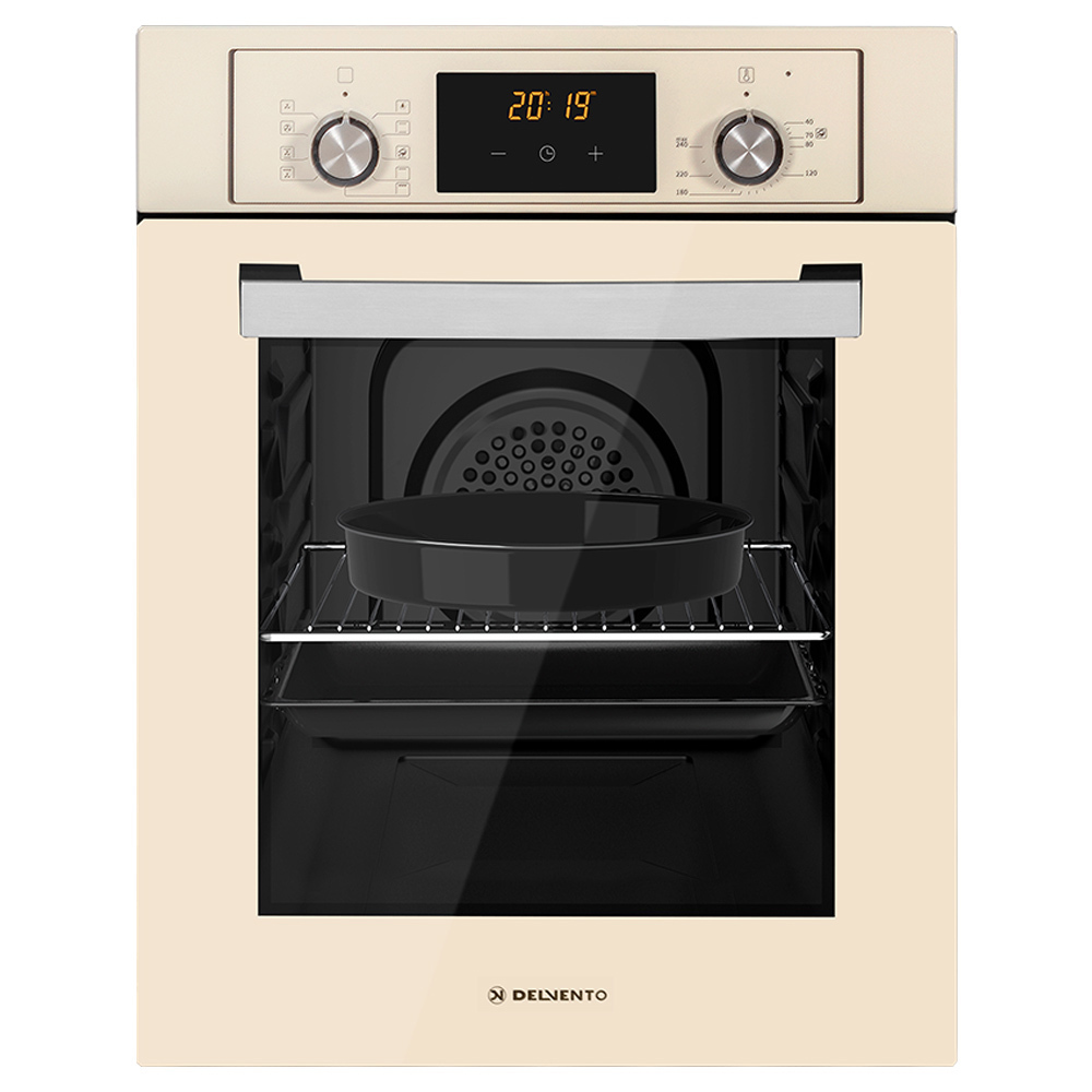 Изображение товара Электрический духовой шкаф Delvento V4ER59001 45x59.5x56.5 см цвет бежевый