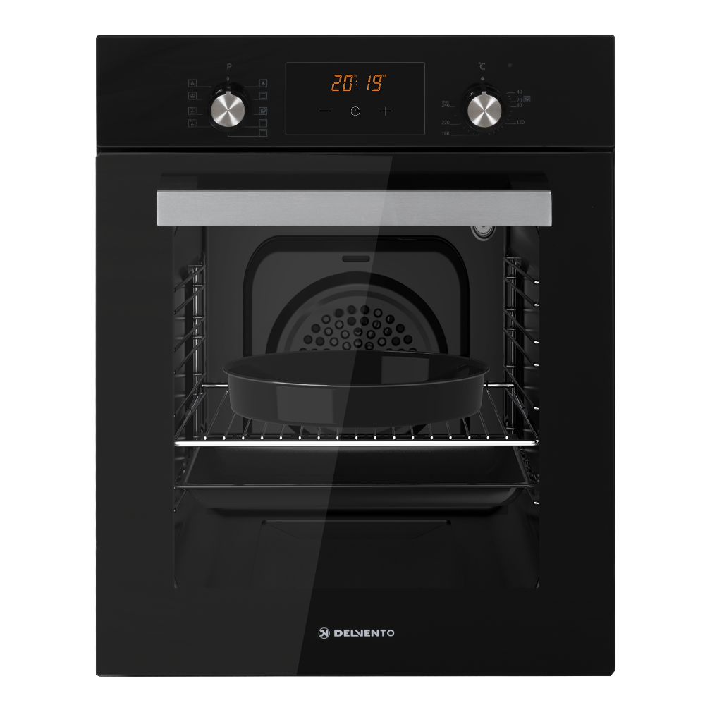 Изображение товара Электрический духовой шкаф Delvento V4ES59001 45x59.5x56.5 см цвет черный