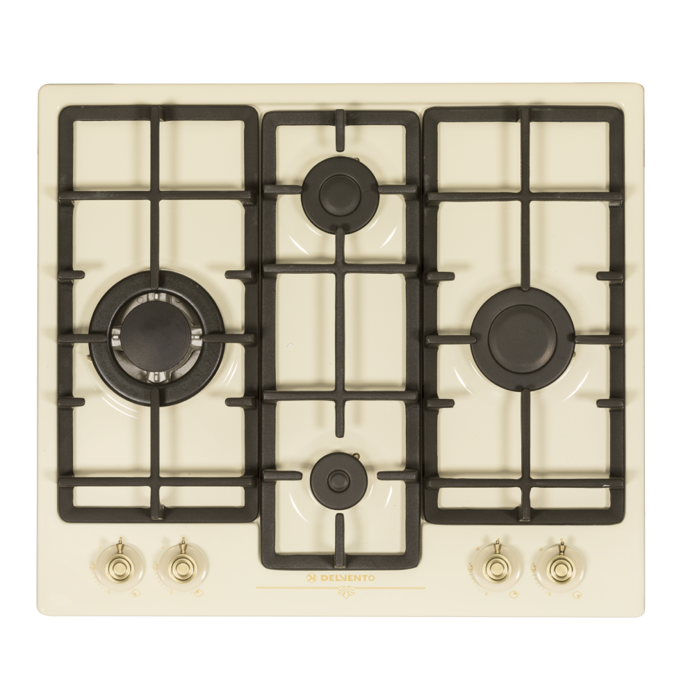 Изображение товара Газовая варочная панель Delvento V60V41O220 51 см 4 конфорки цвет белый