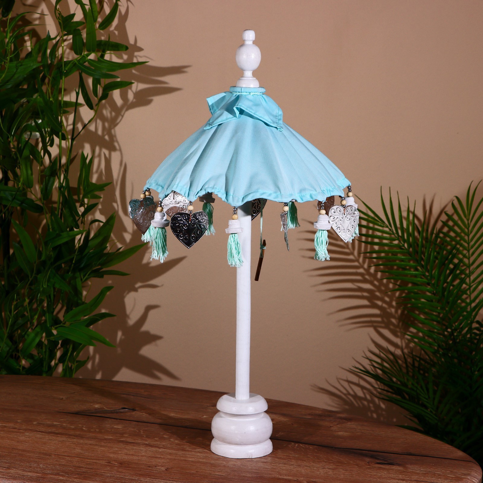 Изображение товара Сувенир интерьерный "Зонтик" голубой 60 см Изображение товара Сувенир интерьерный "Зонтик" голубой 60 см