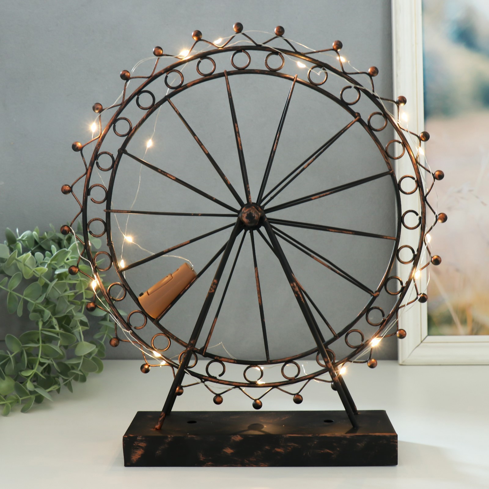 Изображение товара Сувенир с подсветкой "Колесо обозрения" LED 31x7x34.5 см