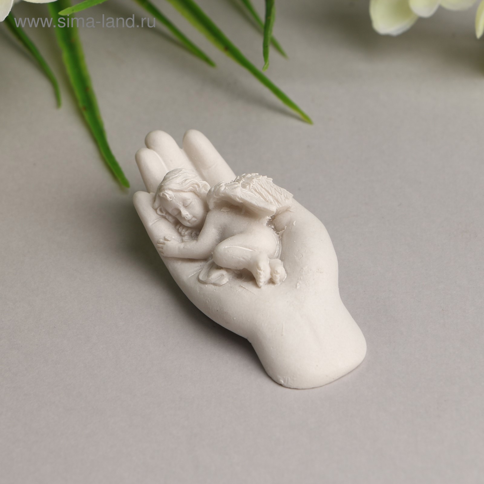 Изображение товара Сувенир "Белоснежный ангелочек спит на ладони" 2.5x7.5x3 см Изображение товара Сувенир "Белоснежный ангелочек спит на ладони" 2.5x7.5x3 см