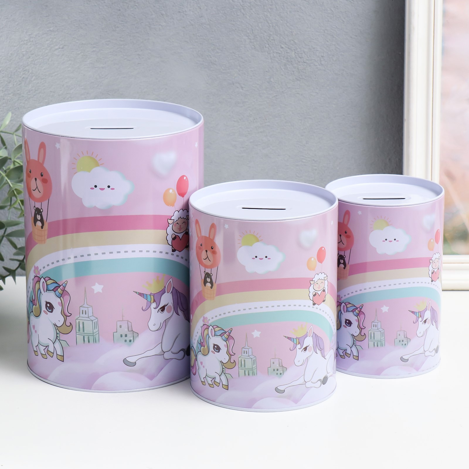 Изображение товара Копилка банка «Звери облачного царства» набор 3 шт