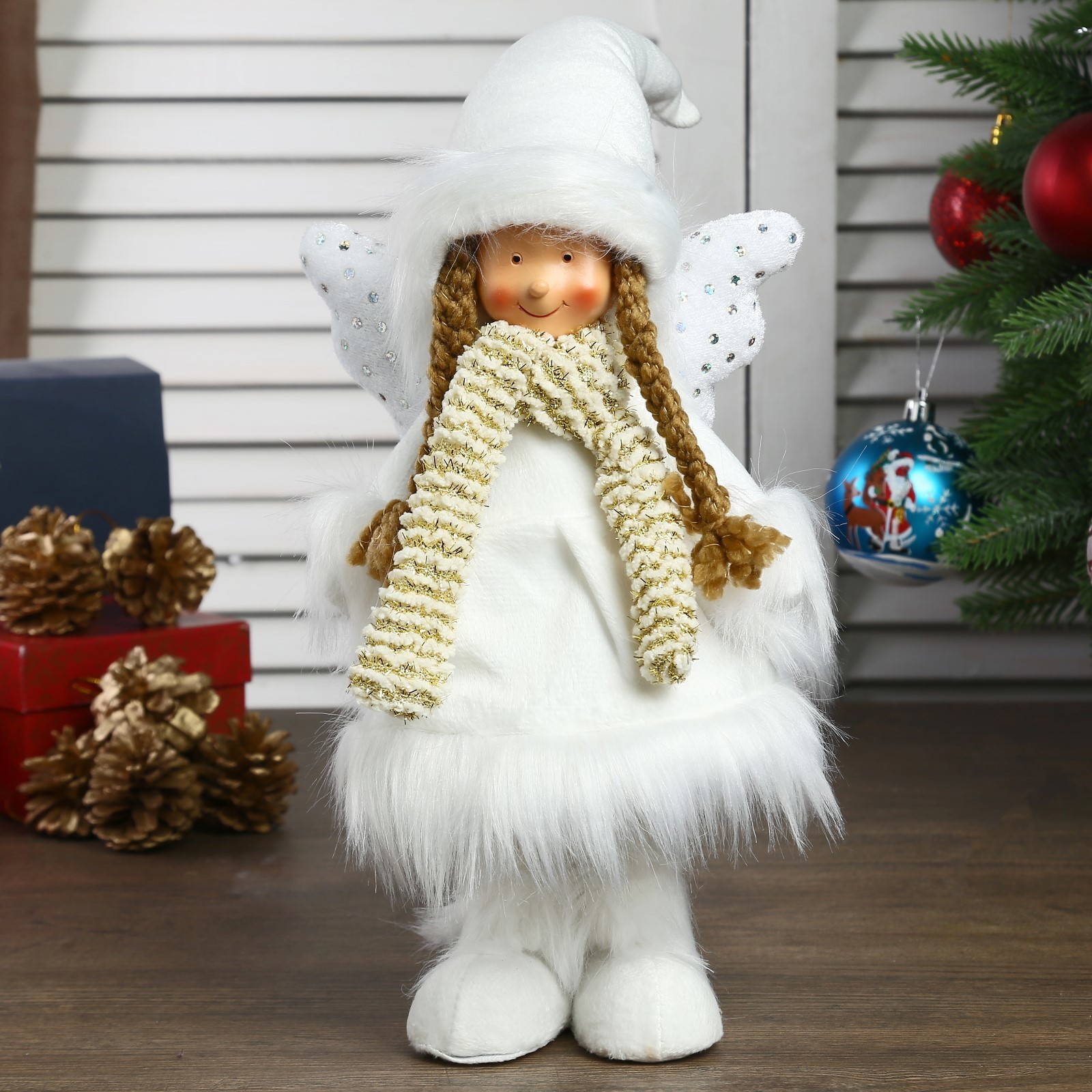 Изображение товара Кукла интерьерная "Ангелочек пушок" 41 см