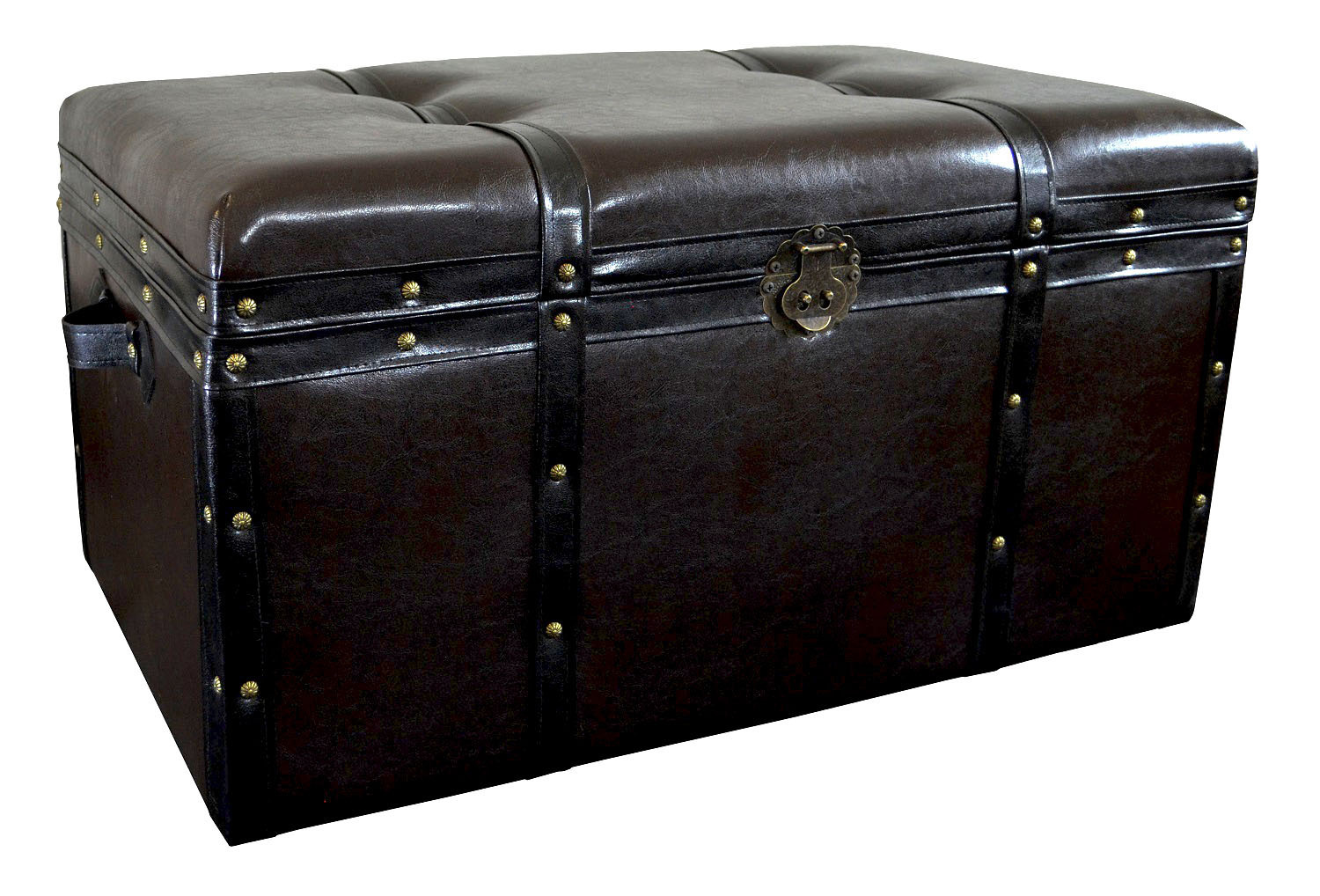 Изображение товара Банкетка October home Snd-02 70x40x40 см цвет коричневый