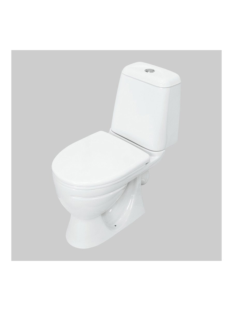 Изображение товара Унитаз-компакт Sanita косой выпуск белый для современного санузла