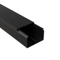 Изображение товара Короб Экопласт 60x40 мм 2 м черный кабель-канал для электропроводки