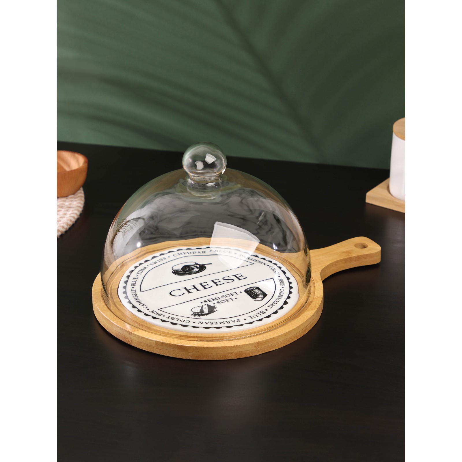 Изображение товара Блюдо сервировочное Доляна Эстет 23x18x31.50 см керамика цвет белый