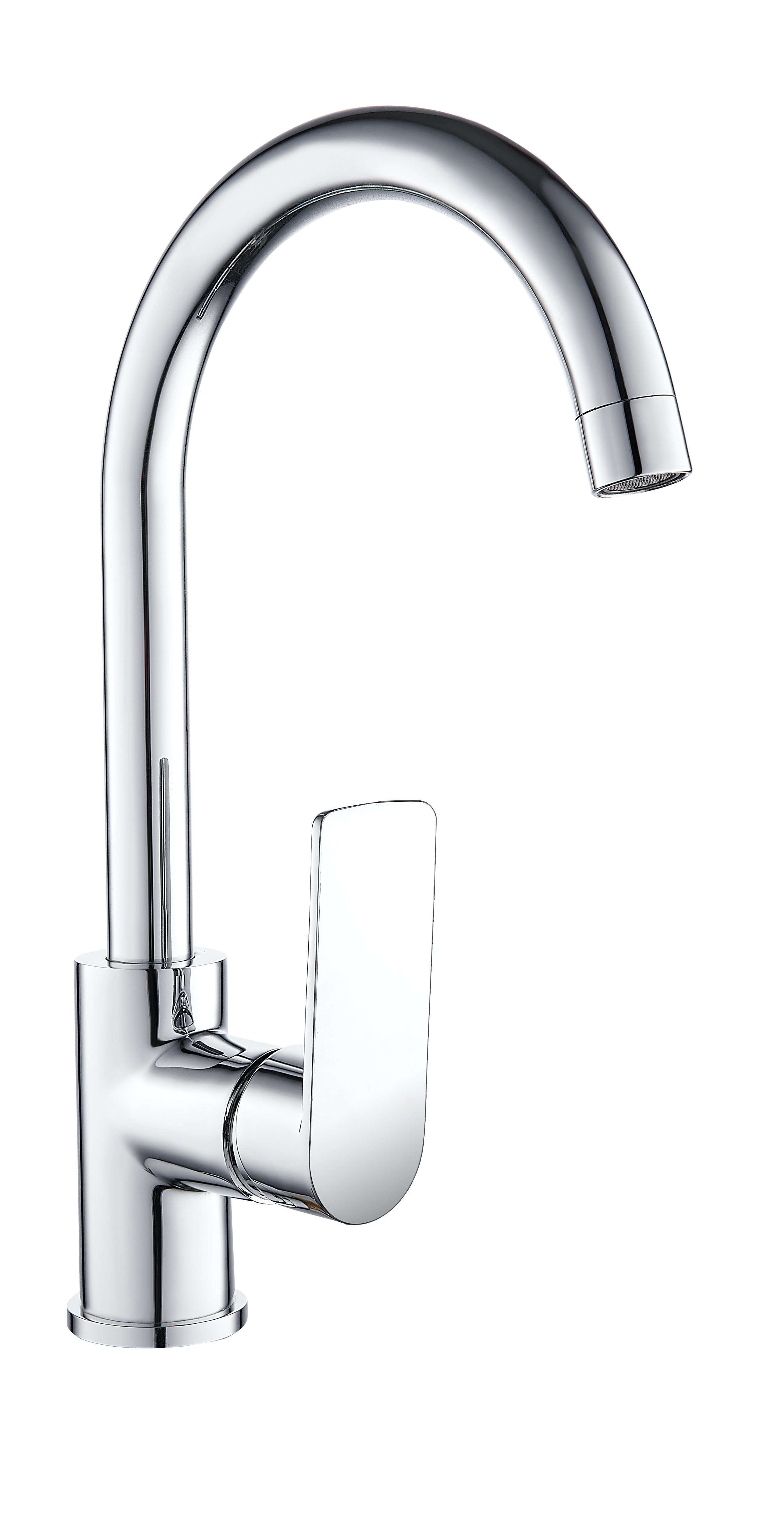 Изображение товара Смеситель для кухни однорычажный Voda Fairway излив 25.2 см цвет хром