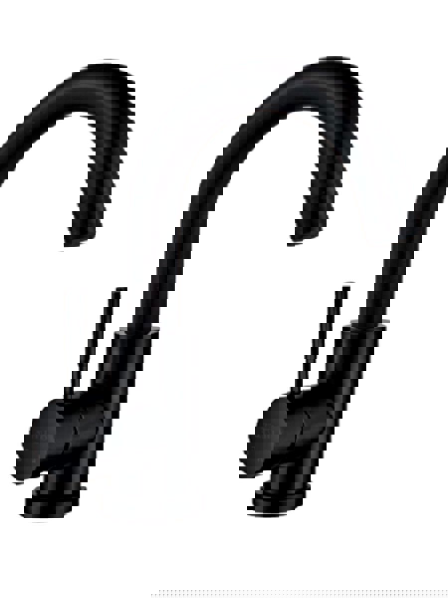 Изображение товара Смеситель для кухни однорычажный OUTE T40301K-300 черный из нержавеющей стали