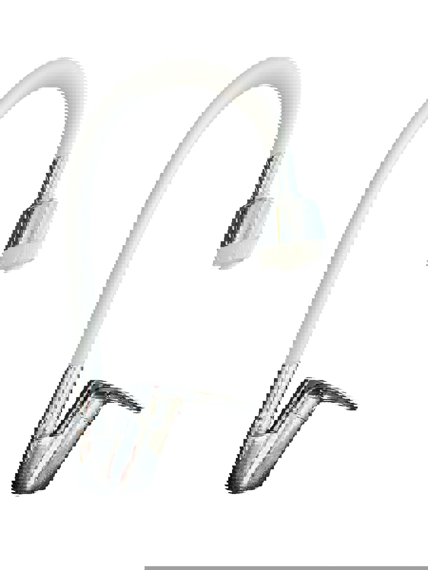 Изображение товара Смеситель для кухни Rainsberg R3193FE однорычажный излив 27 см бело-хром