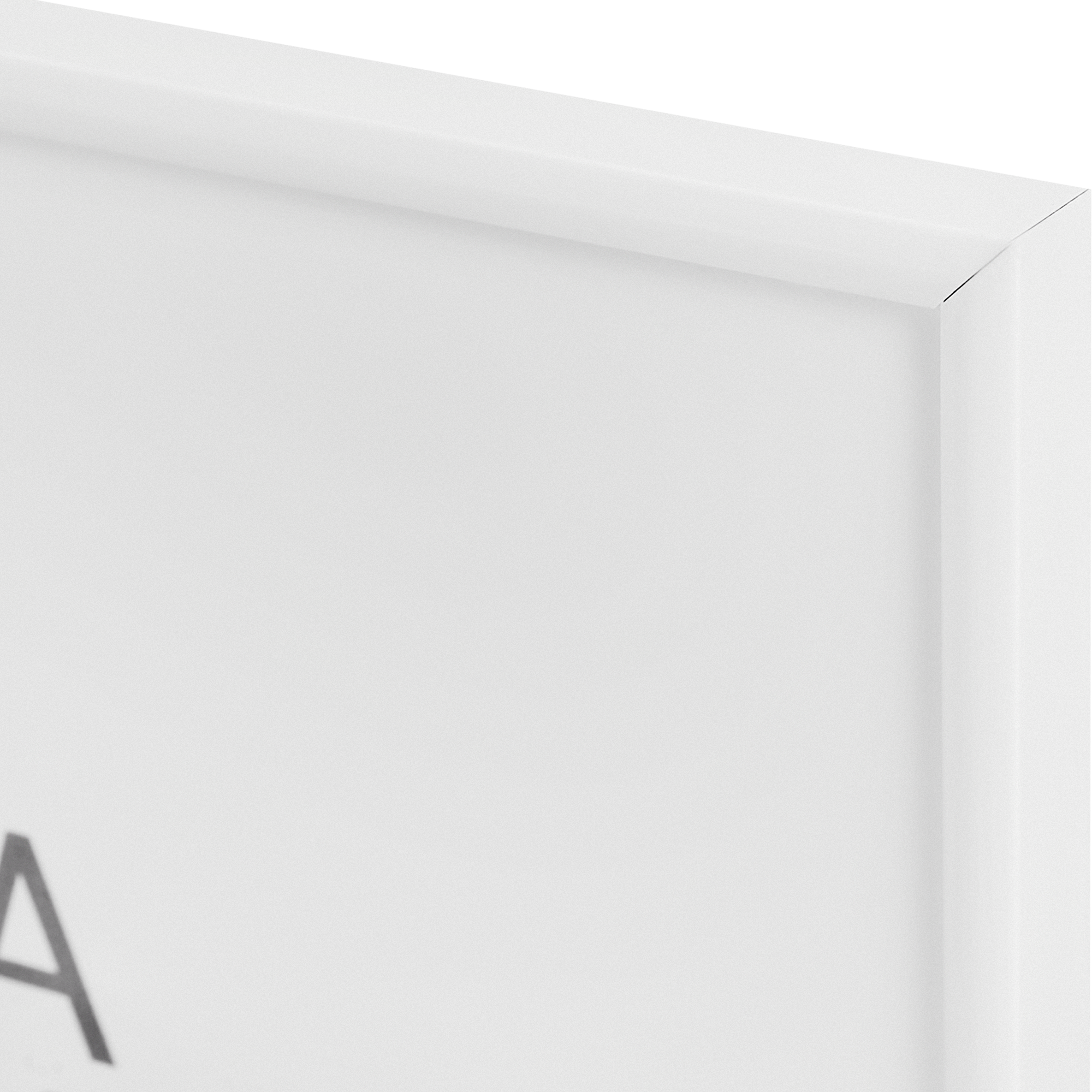 Рамка Inspire Lila 30x30 см пластик цвет белый - 1
