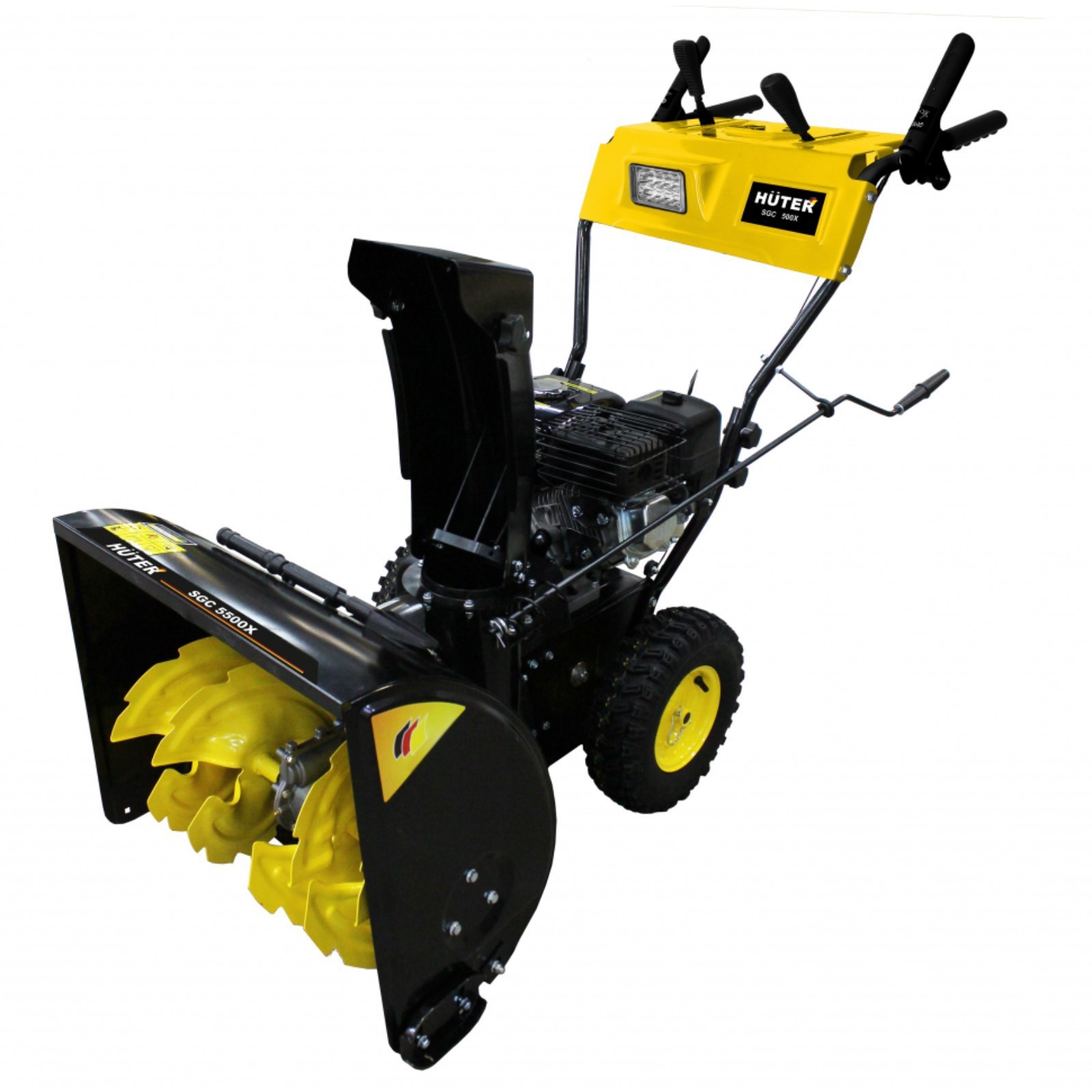 Изображение товара Бензиновый снегоуборщик Huter SGC 5500Х 62 см 7.5 л.с. для тяжелых условий