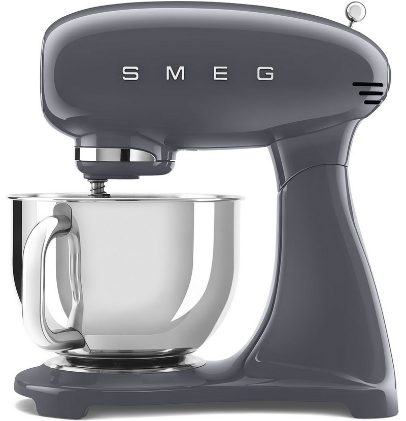 Изображение товара Миксер планетарный Smeg SMF03GREU 800 Вт цвет серый