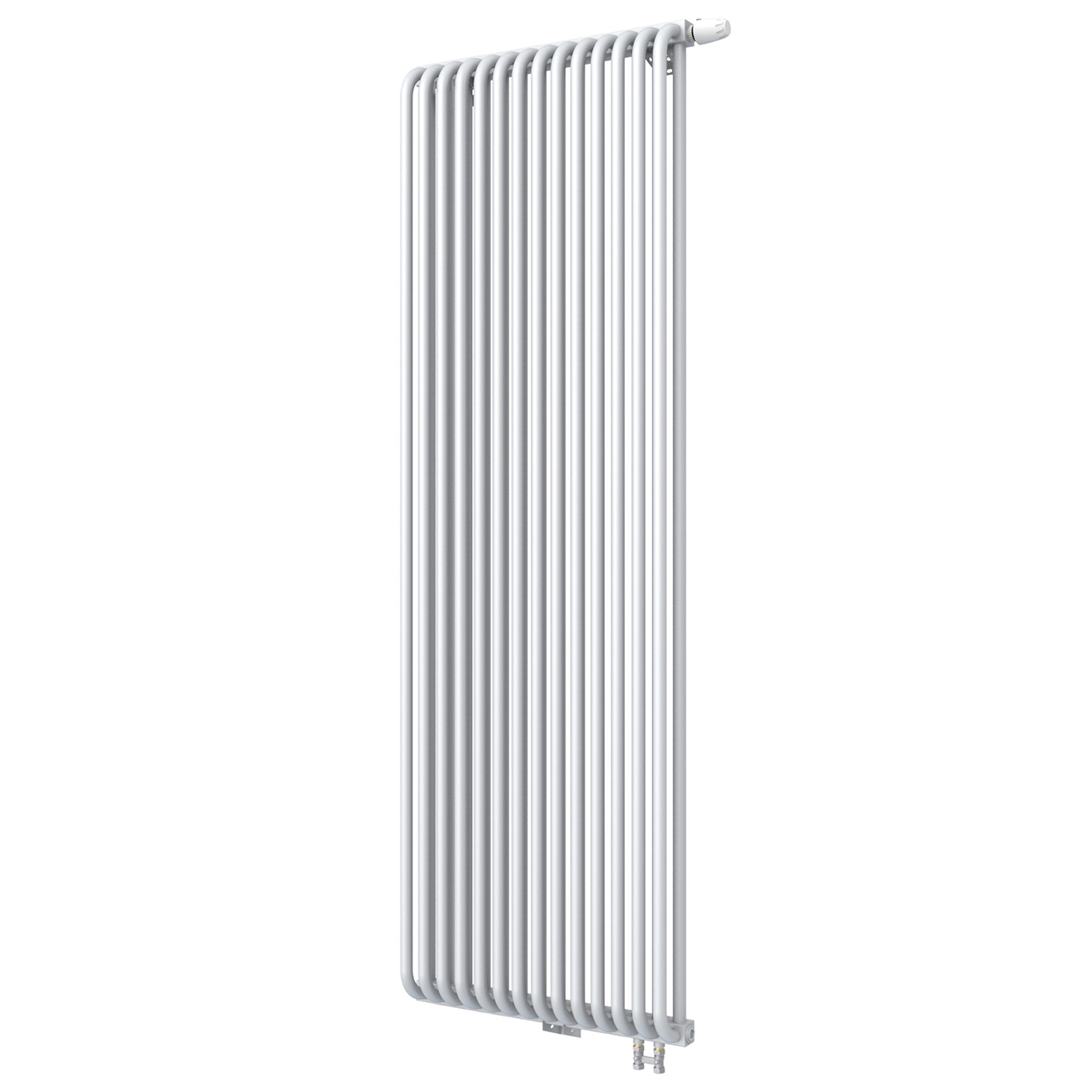 Изображение товара Радиатор КЗТО PC 2-1750-14 стальной трубчатый 1/2 нижнее подключение белый