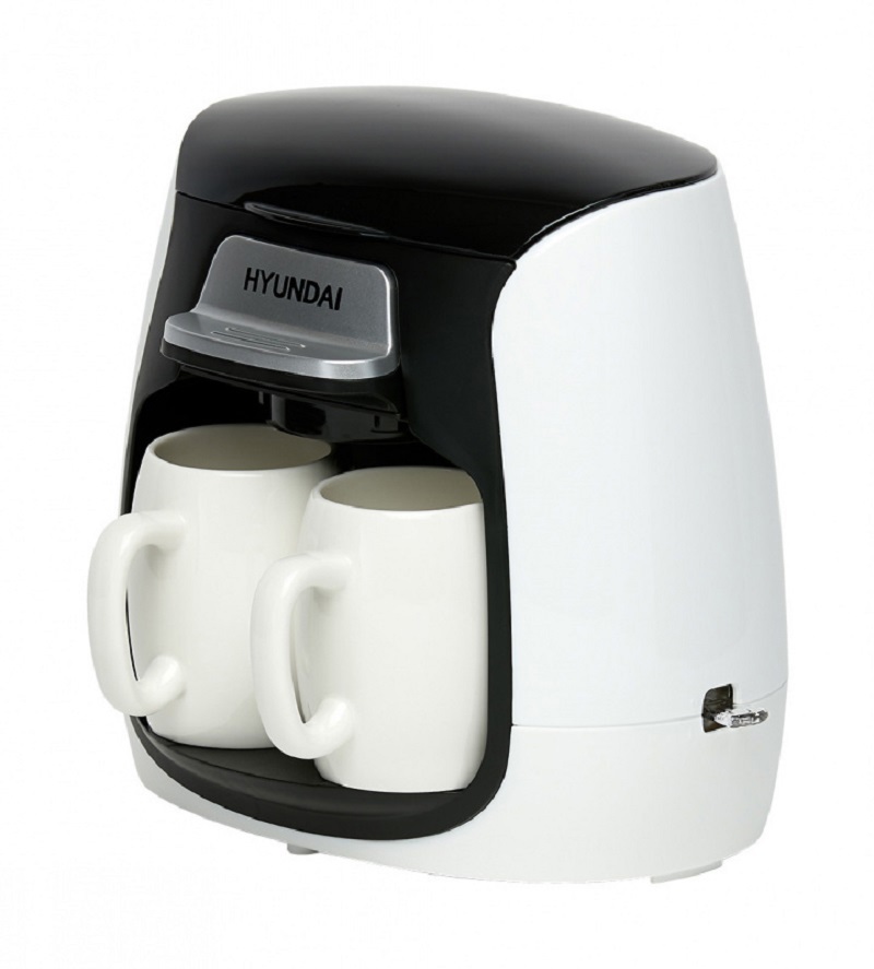 Изображение товара Капельная кофеварка Hyundai HYD-0204 цвет белый